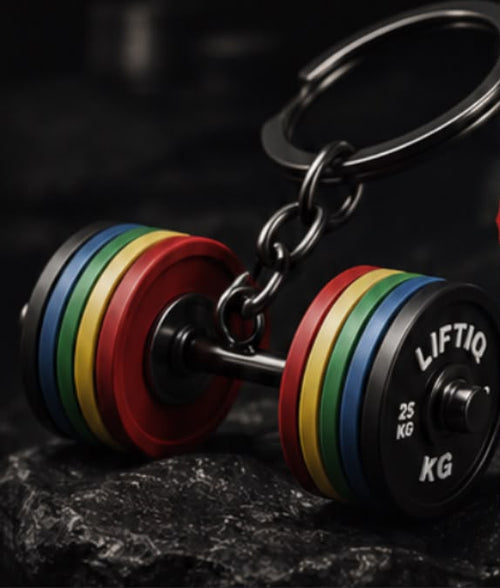 Mini Barbell Keychain – YNG EDITION –
