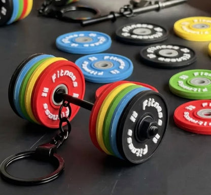 Mini Barbell Keychain – YNG EDITION –